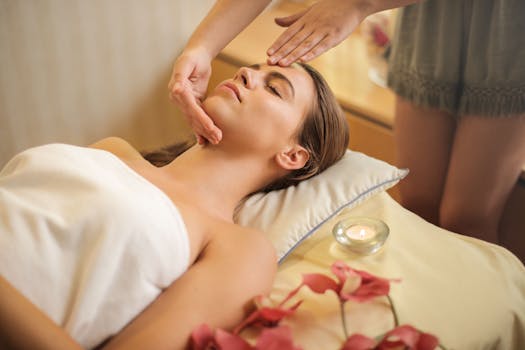 relaxing aromatherapy