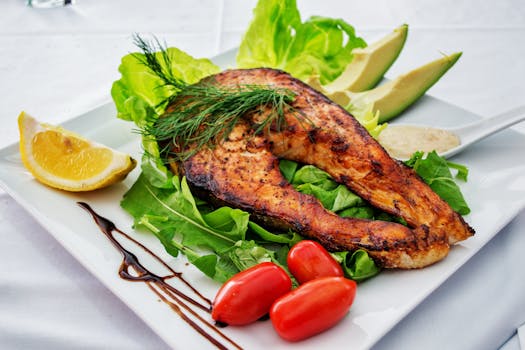 delicious salmon dish