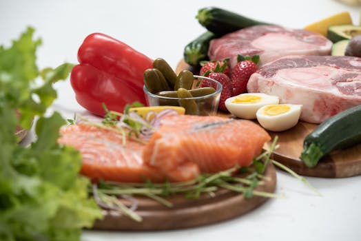 nutritious seafood platter