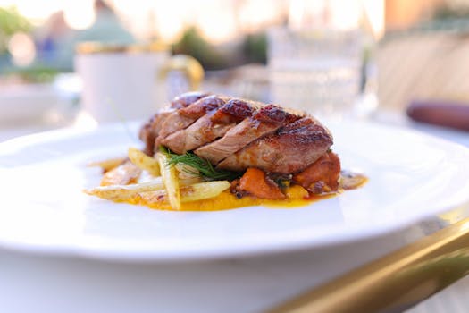 image of grilled asparagus on a plate