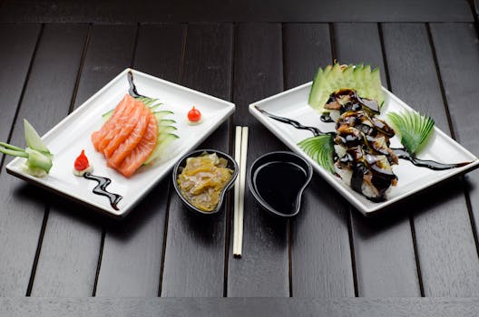 nutritious seafood platter