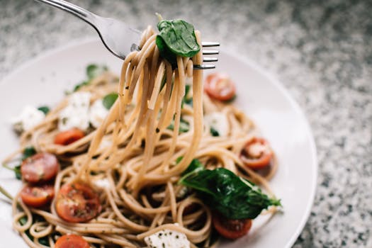 Healthy Plate with Macronutrients
