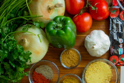 Fresh vegetables