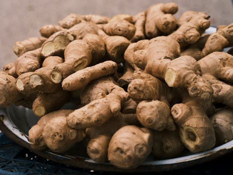 fresh ginger root